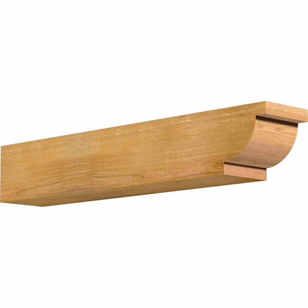 Ekena Millwork Alpine Rough Sawn Rafter Tail, Western Red Cedar, 6"W x 6"H x 36"L RFT06X06X36ALP00RWR - main